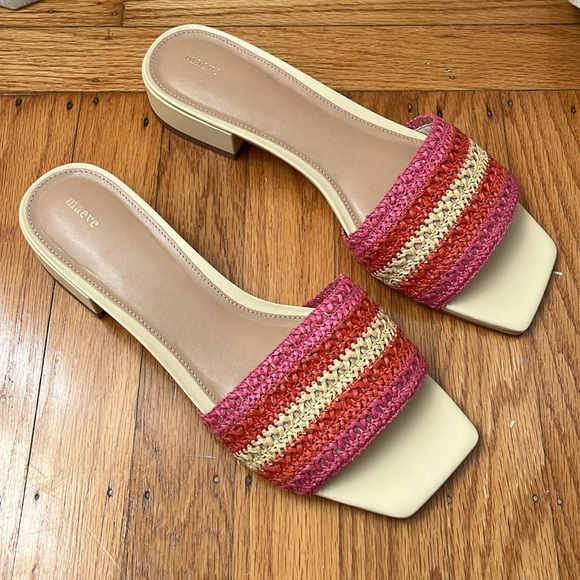 The Coralie Mule Slide Sandals by Maeve from Anthropologie - Picture 2 of 6